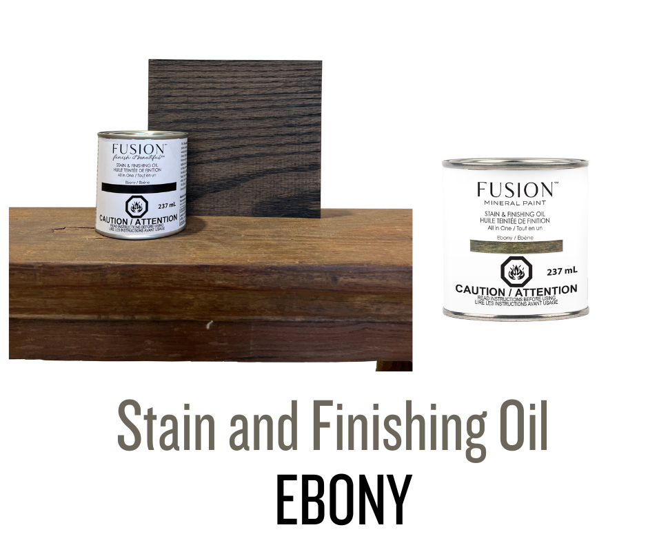 Stain and Finishing Oil (SFO) 237mL Colour: EBONY